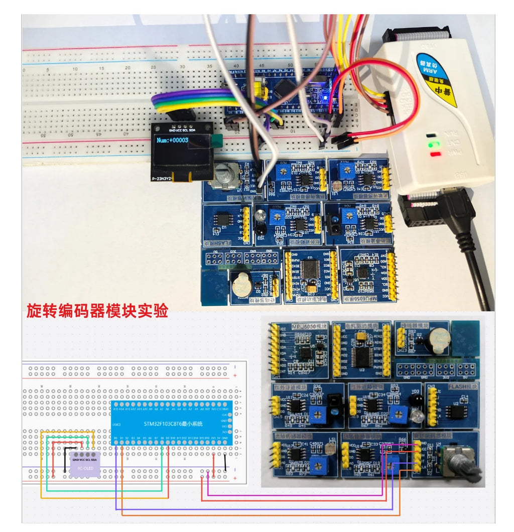 STM32 Development Board Beginner Learning Kit STM32 Microcontroller Small System Board