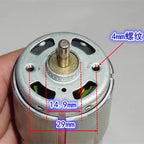 775 Motor DC 12V-18V 14V 20000RPM MABUCHI RS-775WC-A010 CCW15 42MM High Speed Power Electric Motor 5mm Shaft Drill Tools Engine