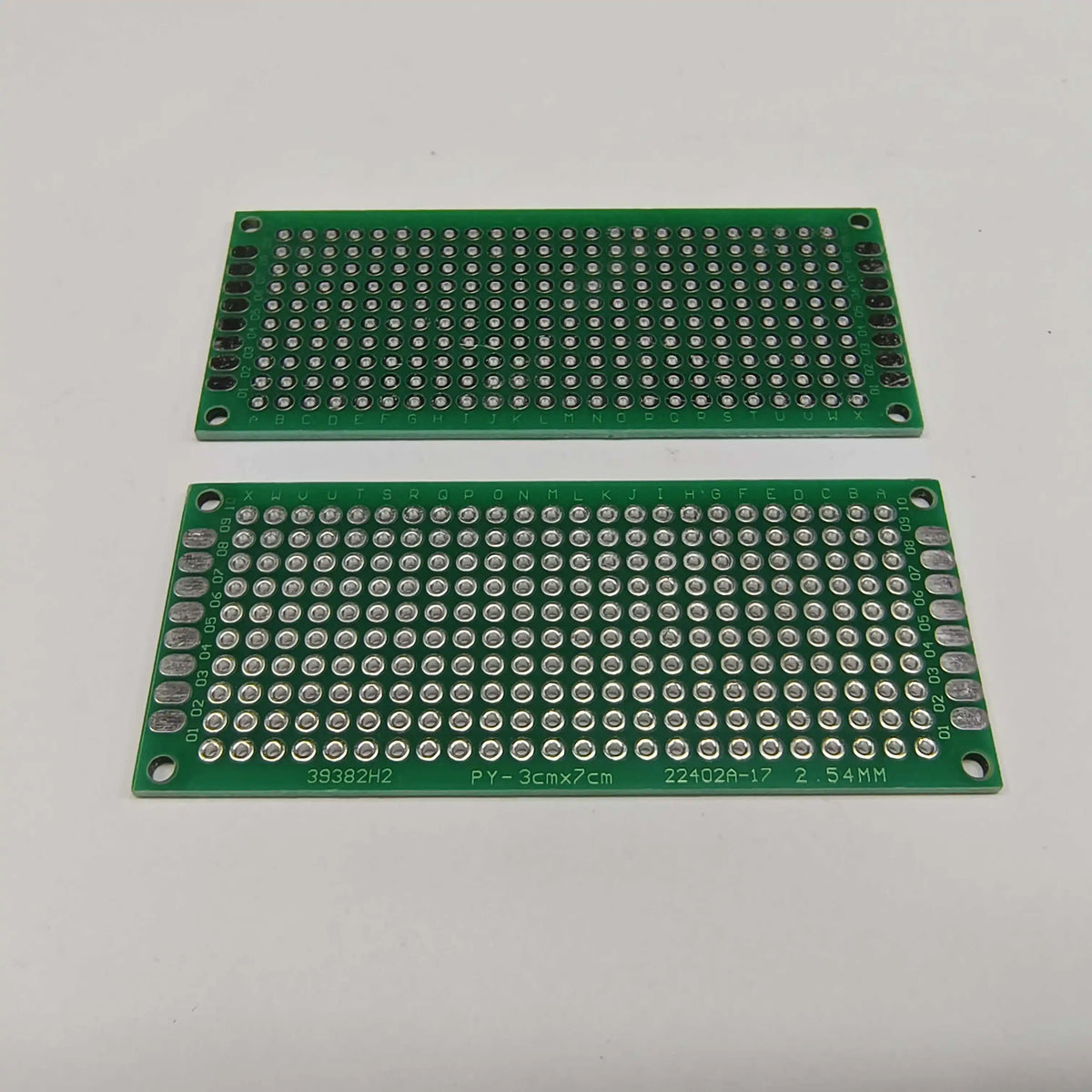 5PCS Double Sided Universal PCB Board 3x7/5x7cm Protoboard Stripboard Circuit Laminate for Maker Hobby