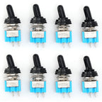 1-10PCS MT-S101 2-Pin 2-Position Miniature Toggle Switch Blue Micro Toggle Switch Tool Motorcycle Boat Supplies Accessories