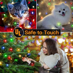 1000/500LED Green Wire Led String Fairy Lights US/EU Plug 110V/220V Waterproof LED Christmas Tree Holiday Home Garden Decor Xmas