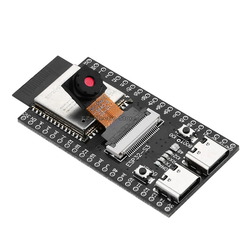 Development board ESP32-S3 CAM OV2640 /OV5640 Camera ESP32-S3 N16R8 WiFi Bluetooth module onboard dual TYPE-C