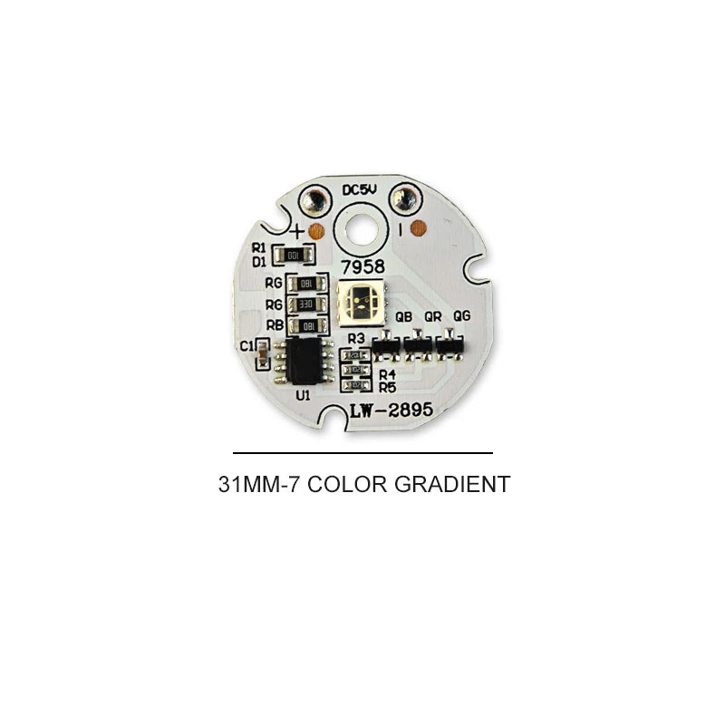 3/5/10PCS Round LED Light Board DC 5V 3W Low Voltage 5730 2835 SMD LEDs 3000K Warm or White 6000K Dimmable Bulb Lamp Panel