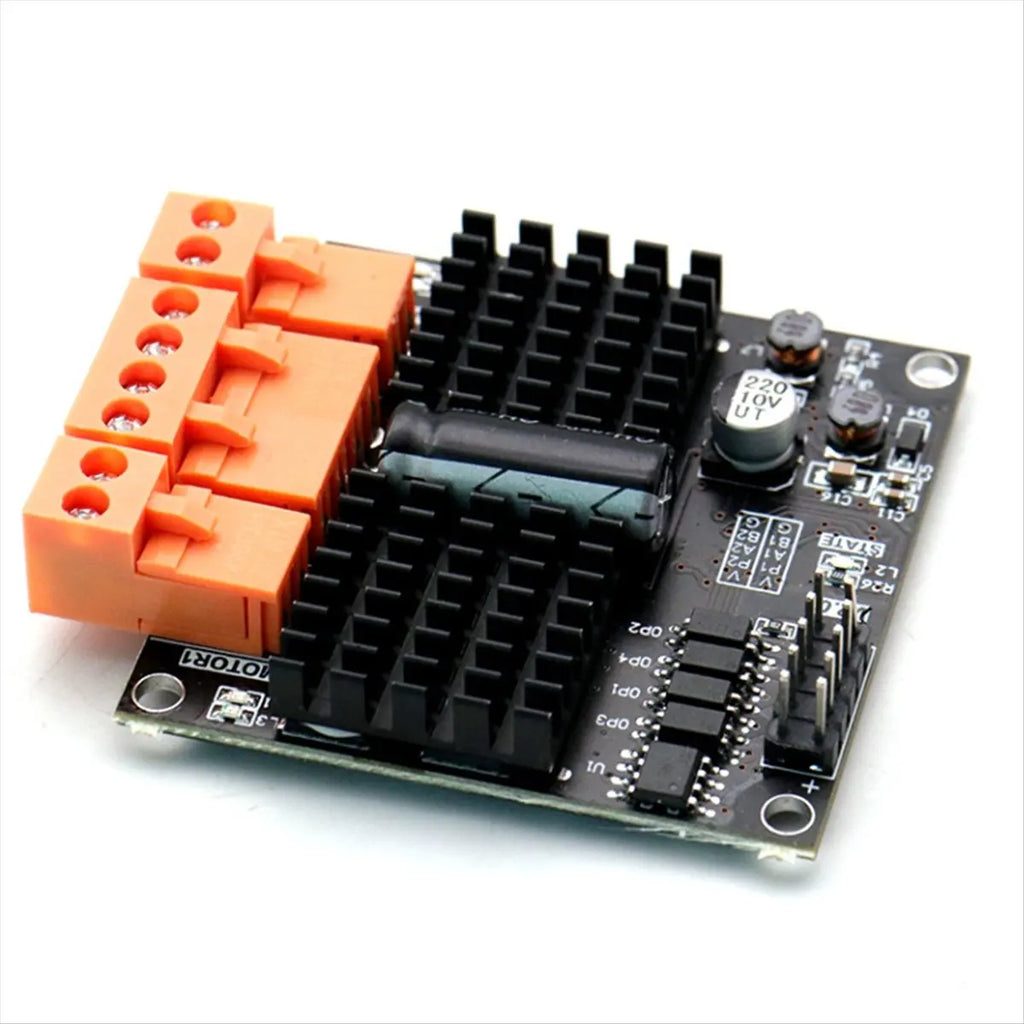 DT60 12V/24V 12A Dual Channel DC Brushed Motor Driver Module H-Bridge PWM Surpasses L298N BTS7960 10A