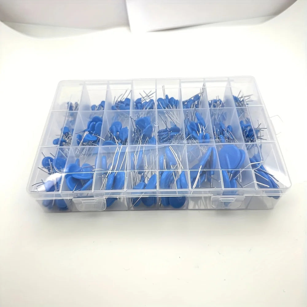 395Pcs/Lot 24Values 5D431K~20D390K Commonly Resistors 10D Set Varistor Resistor Pack Assorted Kit BOX