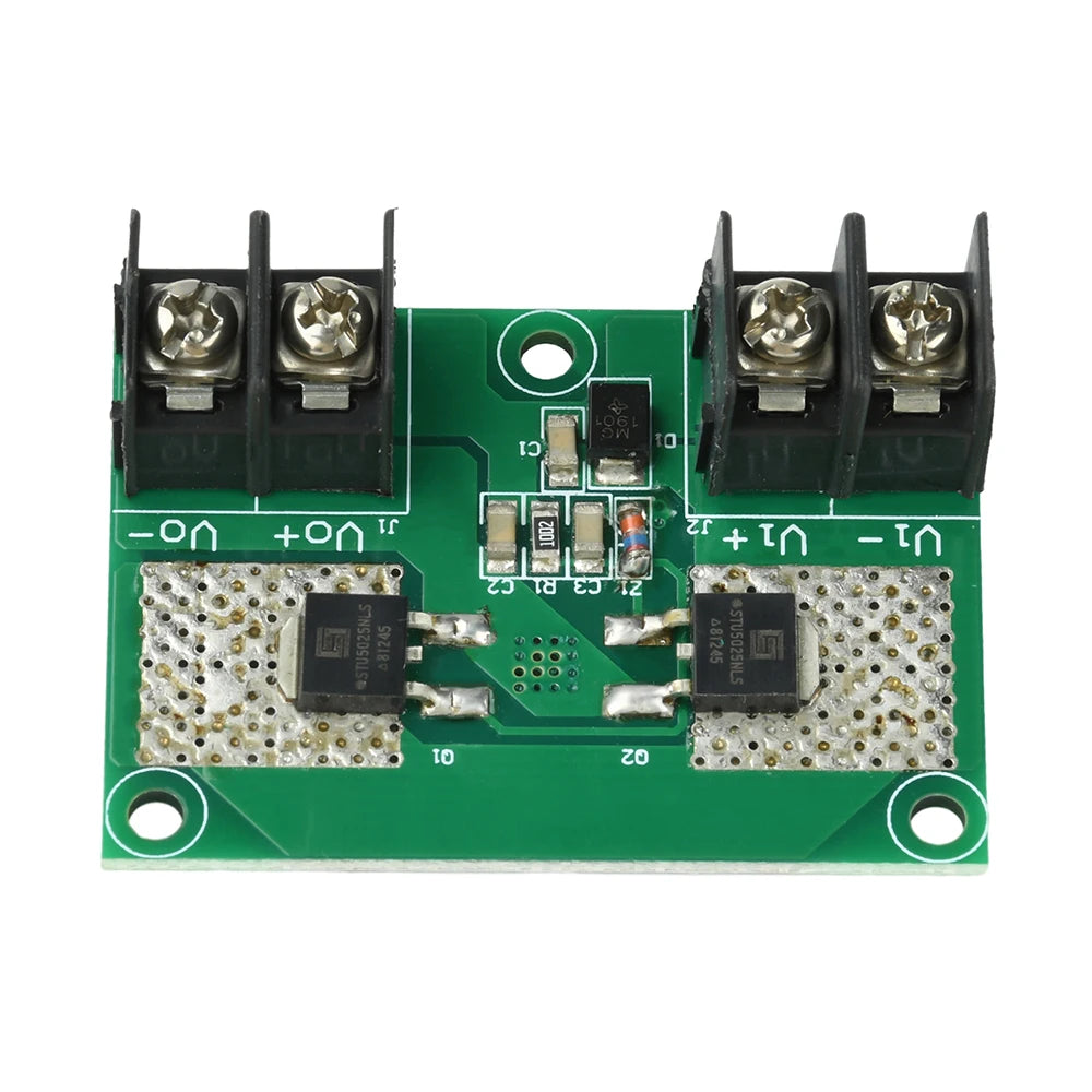 10A MOSFET Anti Reverse Connection Power Protection Module OW RDS(on) Reverse Connection Power Protection Board 5V–26V 12V–60V