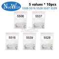 50pcs (5value*10pcs) LDR Photoresistor diy kit GL5506 GL5516 GL5528 GL5537 GL5539 resistor resistance