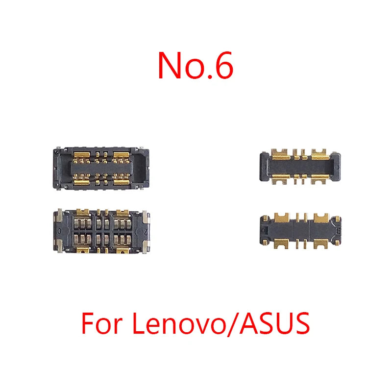 2sets Battery FPC Connector On Board For HUAWEI Honor Xiaomi Redmi Meizu OPPO VIVO Lenovo Samsung Sony ASUS Pixel Infinix Tecno