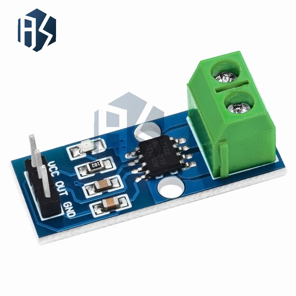 1PCS  ACS712 5A 20A 30A  Range Hall Current Sensor Module ACS712 Module For Arduino 5A 20A 30A