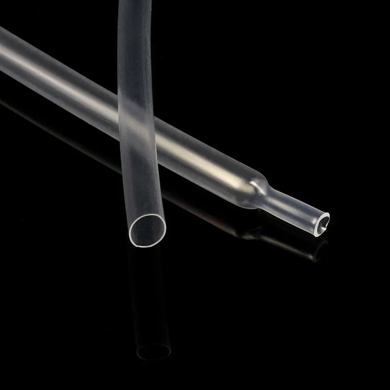 3/8/25M 2:1 Heat Shrink Heatshrink Tube Clear Diameter 0.6mm ~ 150mm Wire Repair DIY Cable Protecctor Sleeving Wrap Tubing