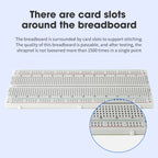 1-20pcs Breadboard 830 Point PCB Board MB-102 MB102 Test Develop Nodemcu Raspberri PI 2 lcd High Frequency 40pin Dupont Line