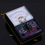 Mini Analog Multimeter Tool AC/DC 1000V Voltmeter 250mA Ammeter 1K Resistance Meter Handheld Pointer Voltage Multimeter