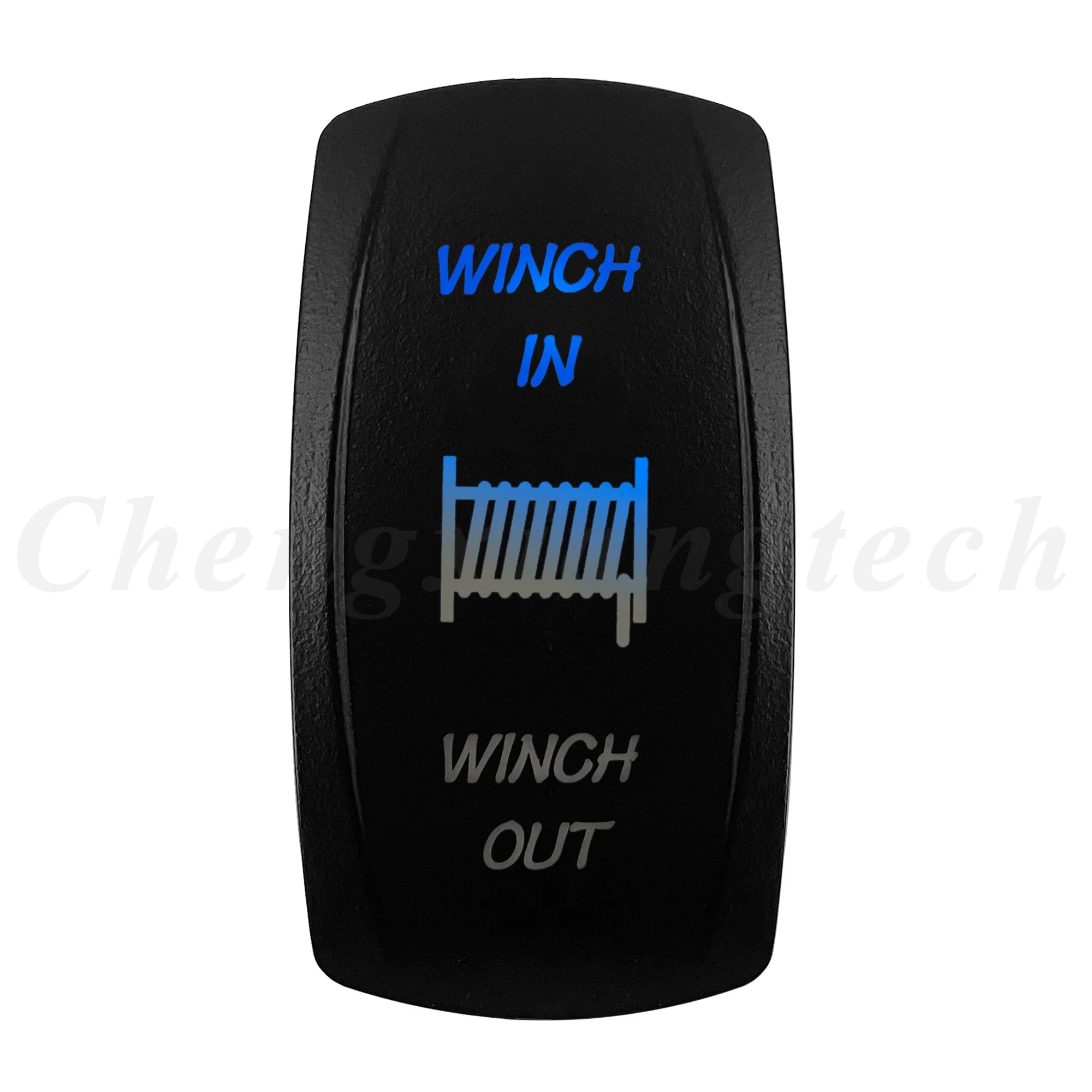 12V 20A Blue Led Car Boat Laser Rocker Switch ON OFF, (ON) OFF, ON OFF ON, (ON) OFF ON, (ON) OFF (ON) Waterproof