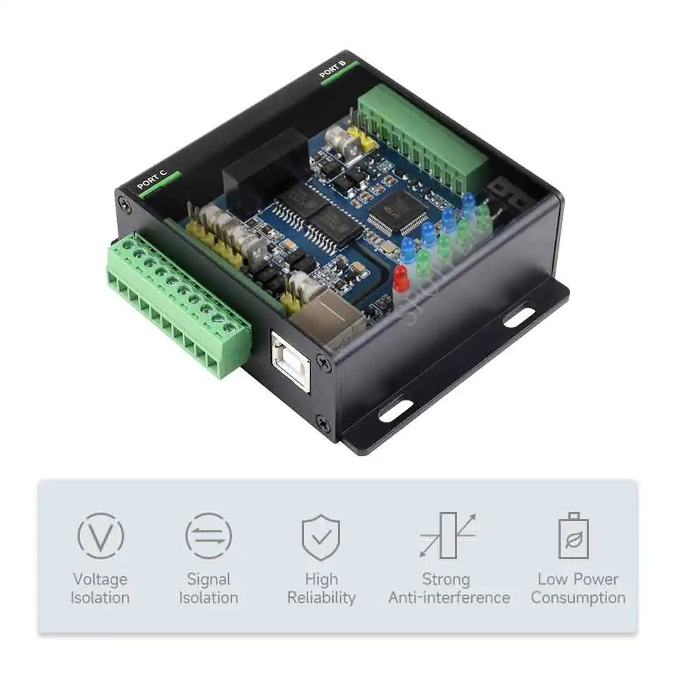 Industrial Converter USB TO 4CH RS232/485/422/TTL Serial UART FT4232HL