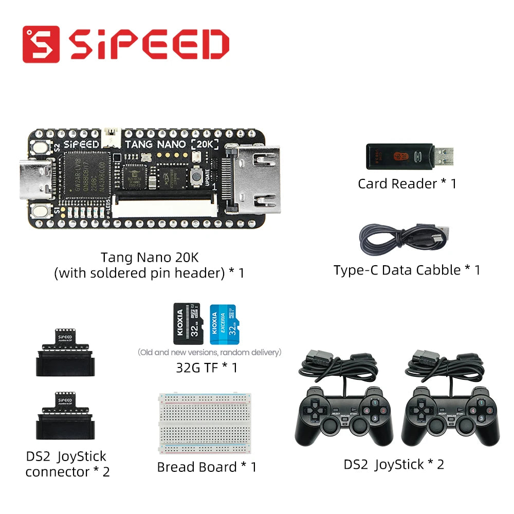 Sipeed Tang Nano 20K Game Kits FPGA RISCV Linux Development Board