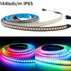 WS2815 Led Strip With14/17/21Keys Controller (WS2812B WS2813 Updated) RGB Individually Addressable Kits 30/60/144 Leds/M DC12V