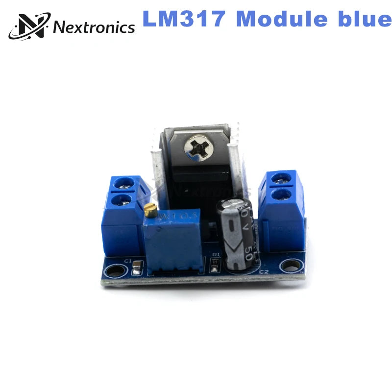1PCS LM317 LM317T Adjustable Linear Voltage Regulator Step Down Power Supply Module with Rectifier Filter