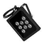 1pc 940NM Waterproof Infrared Illuminator 60M IR Distance Adjustable Beam Angles 8-array LEDs For Monitoring Supplemental Lights