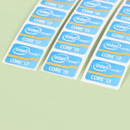 1pc/5pcs Mini DIY Sticker For 4th Generation Cpu Intel Core I3 I5 I7 I9 Logo Sticker LOGO Label Laptop Notebook Decoration