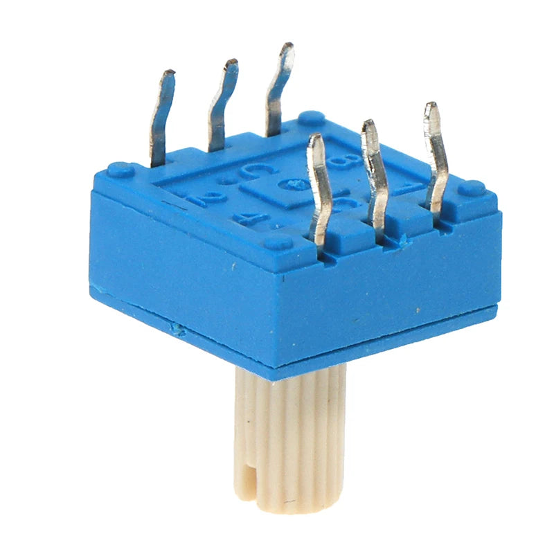Hot Sale 1PC 0-F Rotary Encoder Switch With Handle 16-bit 8421C Positive Code 3:3 Switch
