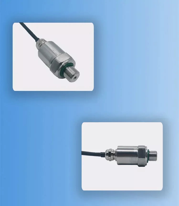 SS316L Pressure Transmitter for Corrosive Liquid Gas 0-600 Bar Optional 4-20mA 0-10V Analog Signal G1/4  Pressure Transducer