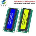 DIYTZT 1/3PCS LCD1602 1602 module Blue green screen 16x2 Character LCD Display Module HD44780 Controller blue blacklight