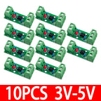1 Channel Way Optocoupler Isolation Module PC817 EL817 3V-5V 12V 24V Photoelectric Isolator Rail Holder PLC Drive Motor Board