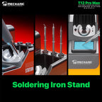 MECHANIC T12Pro Max T12 Soldering Station PID Control 160W High Power 4s Fast Heating Smart Sleep T12 Handle Welding Repair Tool