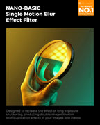 K&F CONCEPT Effects Filters Kaleidoscope Prism/Spiral Halo/Split Diopter/Motion Blur/4 6 8 Points Camera Lens Filter Photography