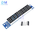 8 Digit Bit MAX7219 Digital Tube Display Module Board 7 Segment Digital LED Display for 3.3V 5V STC51/AVR/STM32