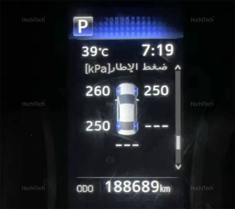 Car TPMS Tire Pressure Monitoring System Tire Pressure Display Security Alarm for Lexus IS NX NX200t NX300h Series 2015-2020