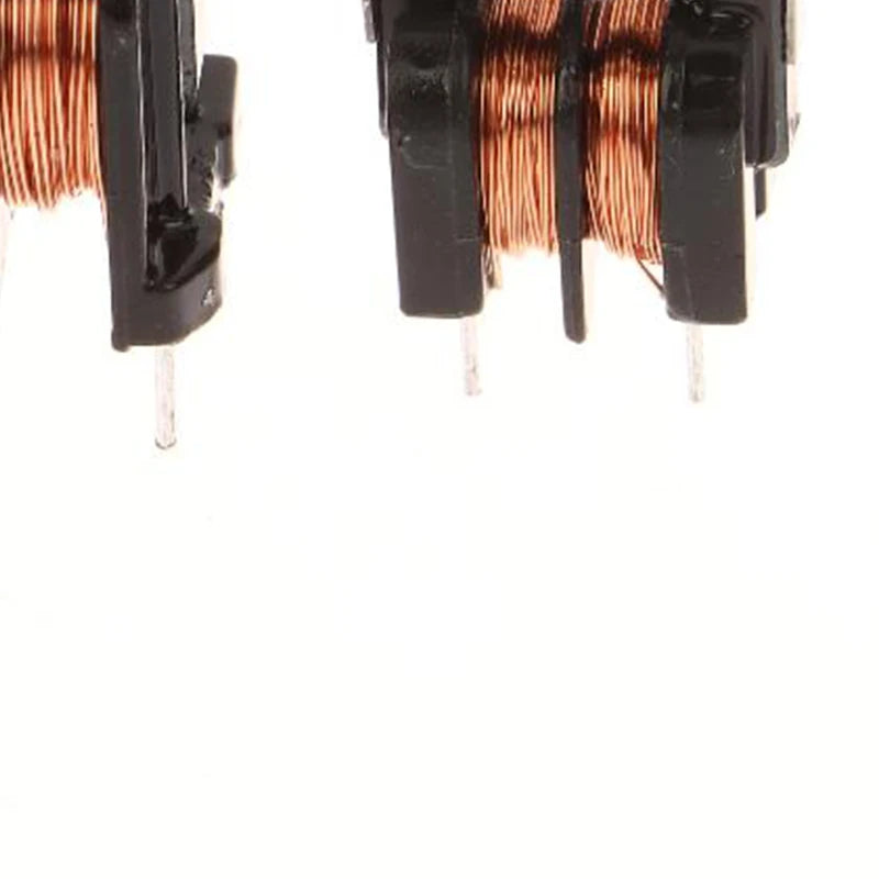 10Pcs UU9.8/UU10.5 Common Mode Choke Inductors, 10-50mH Filter Coils for EMI Suppression, Multiple Inductance Values
