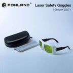 Fonland 1064nm Laser Safety Goggles Protective Glasses Shield Protection Eyewear LPYHP2 800nm-1100nm For YAG DPSS Fiber Laser