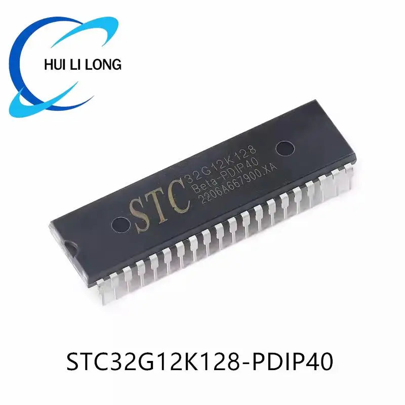 STC32G12K128-PDIP40 32-bit 8051 Core Micro Controller STC32G12K128 PDIP40 STC 32G12K128 MicroController Chip