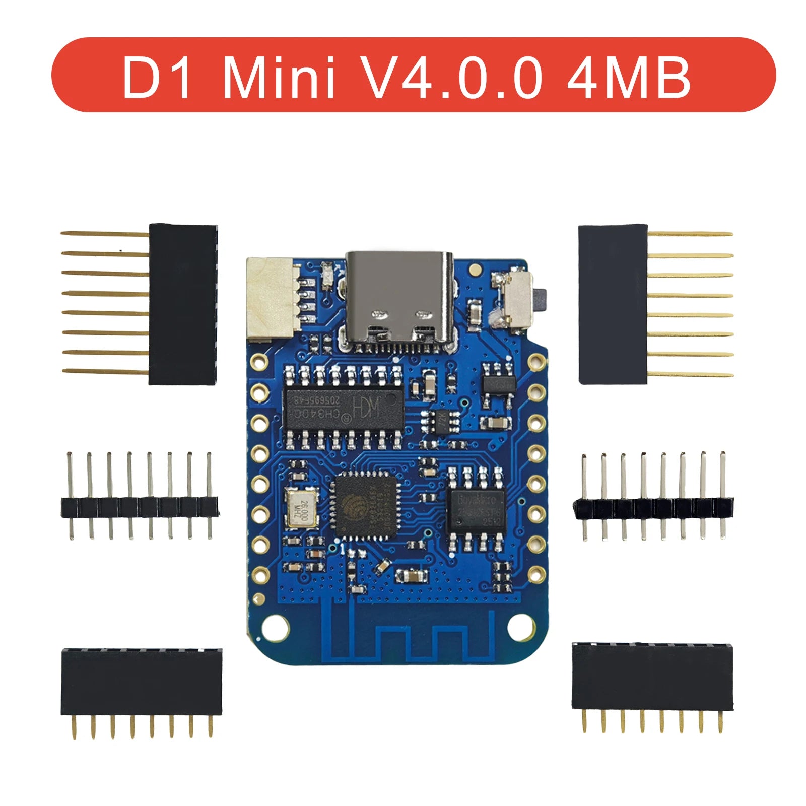 Wireless D1 Mini Pro Development Board ESP8266 ESP32-S2 WiFi Bluetooth IoT 16MB 4MB TypeC for Arduino NodeMCU Starter Kit Module
