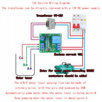 Water Level Automatic Controller 5V/12V Relay Liquid Sensor Switch Solenoid Valve Motor Pump Automatic Control Relay Board