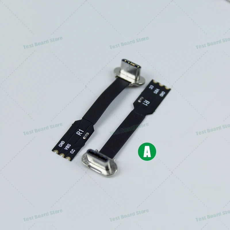 1 Piece Type-C Light Connector FPC R1/EK 3P/2P Soft Flat Cable Male Fast Charging Wire Extension for iOS