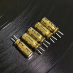 10pcs Nichicon FG Fine Gold Series Electrolytic Capacitor Hi-Fi Audio 0.33uF/1uF/2.2uF/3.3uF/4.7uF/10uF/22uF/47uF/100uF 25V/50V