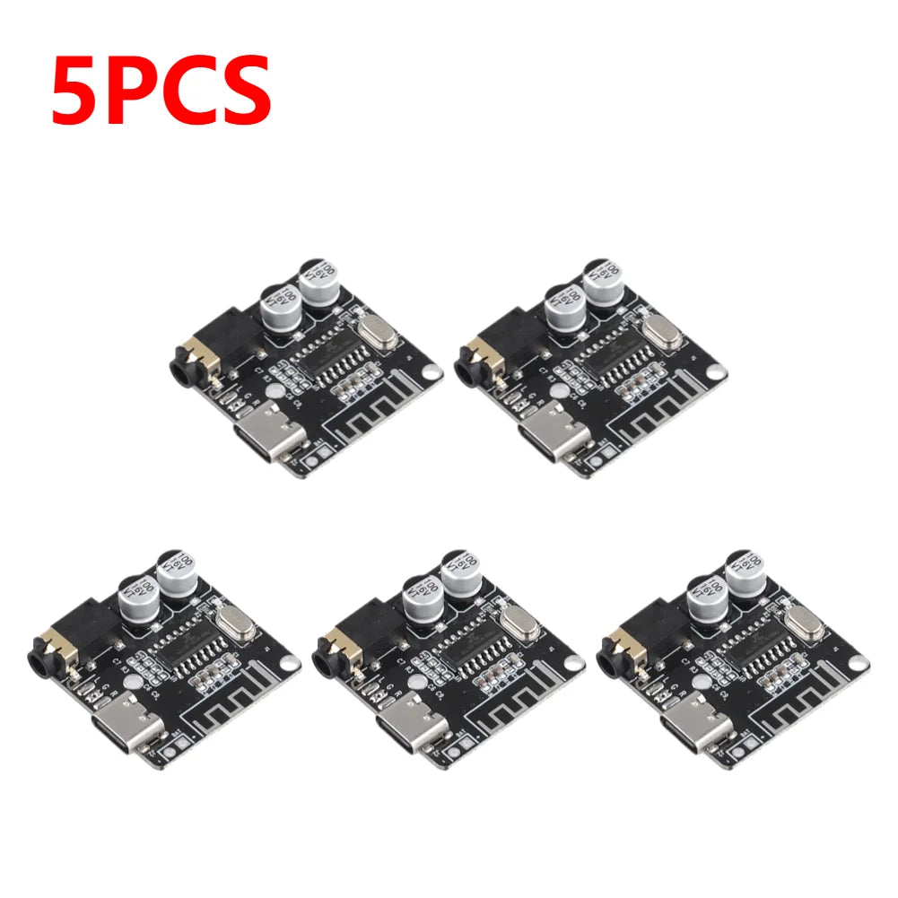 20-1pcs VHM-314 Audio Receiver Board Bluetooth MP3 Lossless Decoder Board WiFi Stereo Music Module 3.7-5V 3.5mm Audio Aux