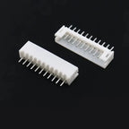 100PCS JST PH 2.0 2P 3P 4P 5P 6P 7P 8P 9P 10P 11P 12 Pin Header PH2.0 2mm Connectors Leads PH-AW PH-Y Curved Pins Male Shell
