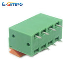 100pcs 142V 142R 5.08mm/0.2" Side/TOP Entry 2P3P4P6P8P10P 141V 141R FFKDSA1/V-2.54mm/0.1" PCB Spring Terminal Block Connector