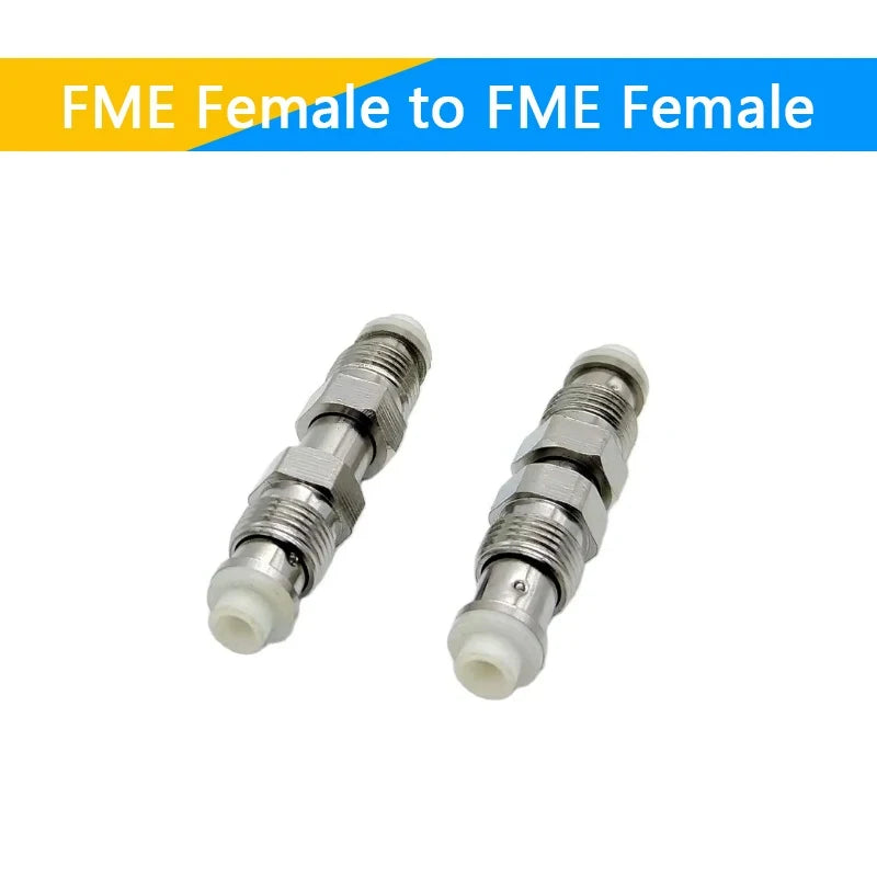 1-10PCS SMA To FME Male Female Straight Connector SMA TNC BNC UHF F FME Male Female To FME Male Female Coaxial RF Adapters Brass