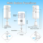2/4/6/8 PCS Tuya Smart WiFi Infrared Alarm Detector 4 Alarm Modes Infrared Motion Human Body Infrared Detector Work With Alexa Google Home Security