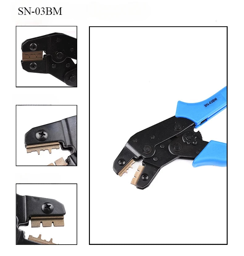 SN-03BM SN-01BM SN-2549 Crimper GH1.25 MX1.25 ZH1.5mm 2.0 3.96 4.2 6.2 Terminal Wire Crimp Tool 0.08-0.14mm² Crimping Plier