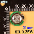 2Pcs 8 Ohm 0.25W 0.5W Horn Loudspeaker 8R Diameter 20mm 21mm 23mm 27mm 29mm 36mm 40mm LoudSpeakers