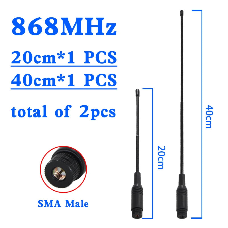 NB-IOT Antenna LORA Gateway Soft Whip Antenna Wireless Module Receiving And Transmitting Antenna 840M 868MHZ 915MHZ Antenna SMA