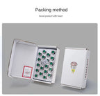 16/19/22mm Metal Button Switch Waterproof Momentary Self Reset Screw Foot Red Green Blue Mushroom Head Power Switch