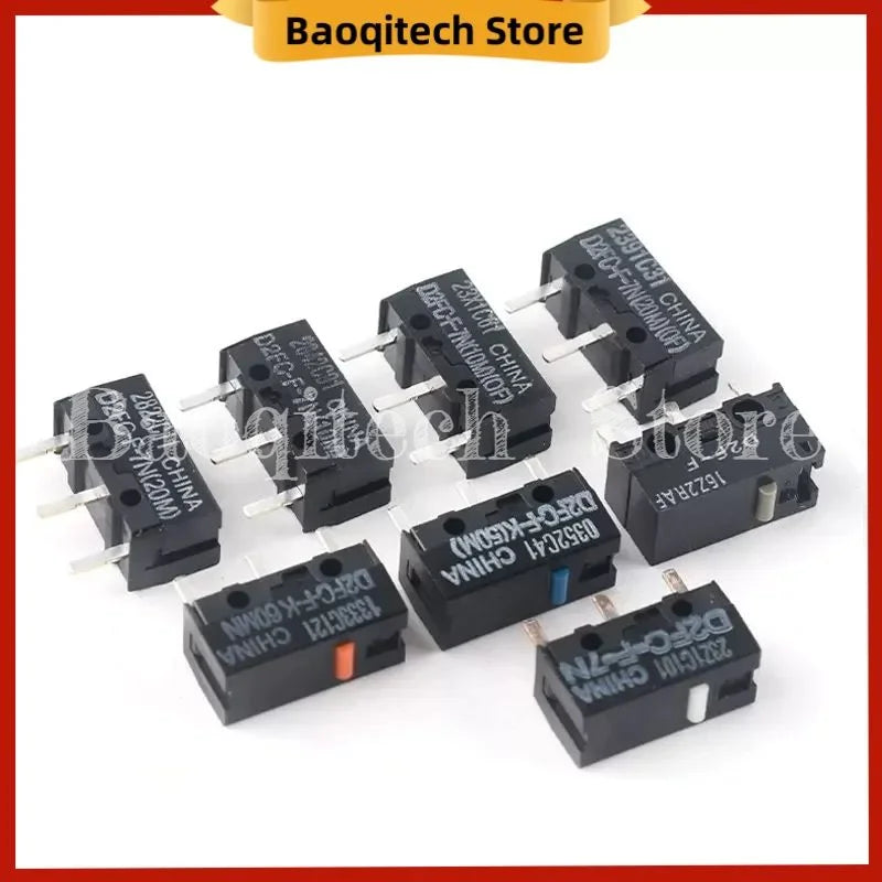 D2FC Mouse Micro Switch D2FC-F-K 50M 60M D2FC-F D2FC-F-7N 10M 20M 100M OF New Authentic For OMRON Mouse Button Fretting