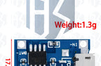 BS 1PCS USB 5V 1A TP4056 Lithium Battery Charger Module - Dual - Function Charging Board without Protection,1A Li - ion Batter