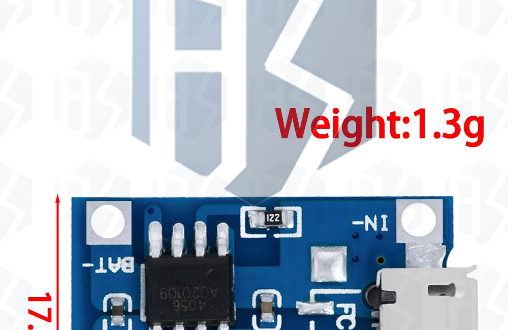 BS 1PCS USB 5V 1A TP4056 Lithium Battery Charger Module - Dual - Function Charging Board without Protection,1A Li - ion Batter